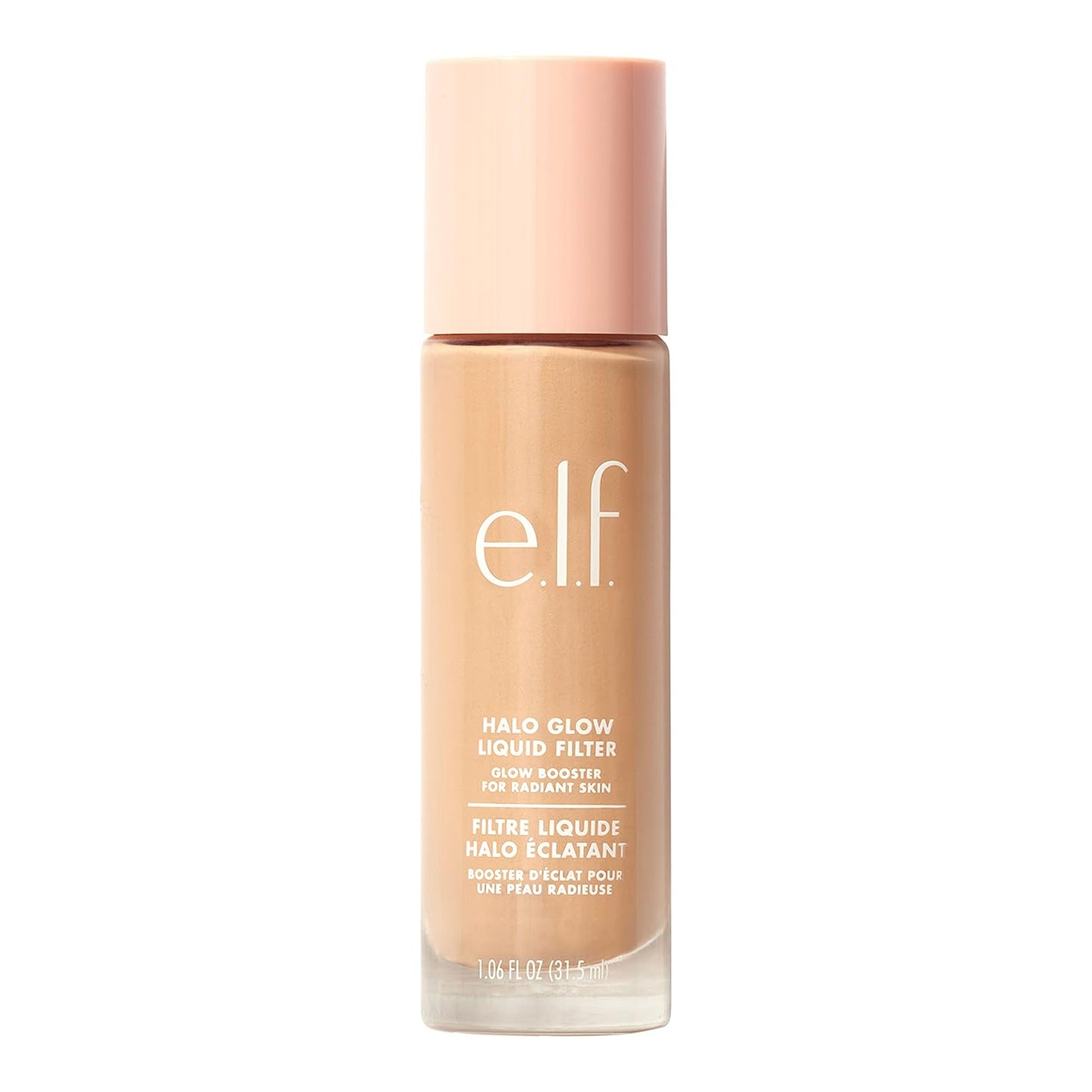 Halo Glow Liquid Filter, Complexion Booster for a Glowing, Soft-Focus Look, Infused with Hyaluronic Acid, Vegan & Cruelty-Free, 2 Fair/Light
