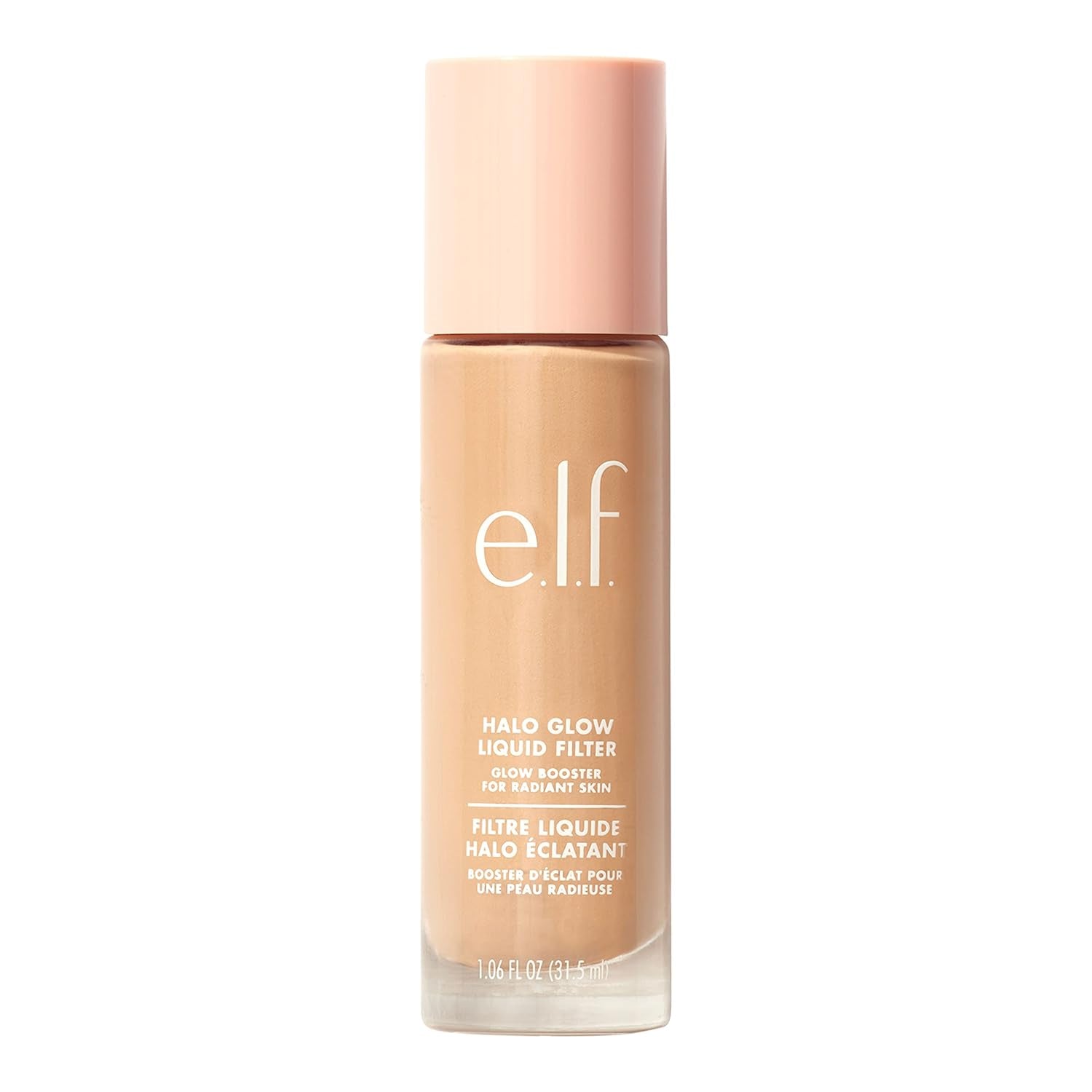 Halo Glow Liquid Filter, Complexion Booster for a Glowing, Soft-Focus Look, Infused with Hyaluronic Acid, Vegan & Cruelty-Free, 2 Fair/Light